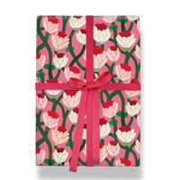 April in Paris Floral Roll Wrap | Monika Forsberg